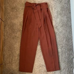 NWT Madewell Drapey Paperbag Waist Pants